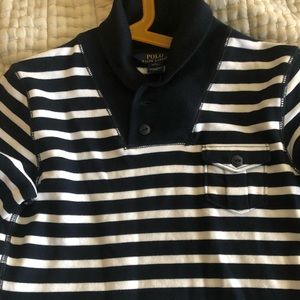 Ralph Lauren Blue/white stripe dress
